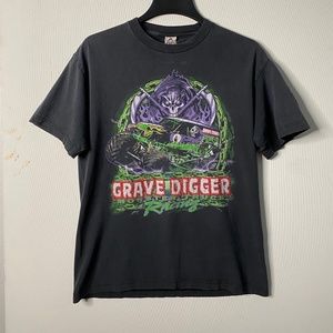 Vintage 2011 Grave Digger Shirt – Black – S